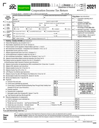Free Alabama 20C PDF Template